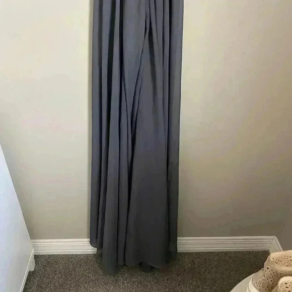 Meghan LA Enchanted‎ Garden Maxi Dress Gray - Picture 15 of 16